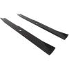 CRAFTSMAN CMXGZAM110146 46-Inch Set AYP/HOP High Lift Rider OE#405381 Blade, Black