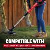 CRAFTSMAN String Trimmer Line, Weed Eater String, 0.065- Inch, 30-Feet of Replacement Spool, 3-Pack Spools (CMZST0653)(Trimmer Line)
