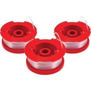 CRAFTSMAN String Trimmer Line, Weed Eater String, 0.065- Inch, 30-Feet of Replacement Spool, 3-Pack Spools (CMZST0653)(Trimmer Line)
