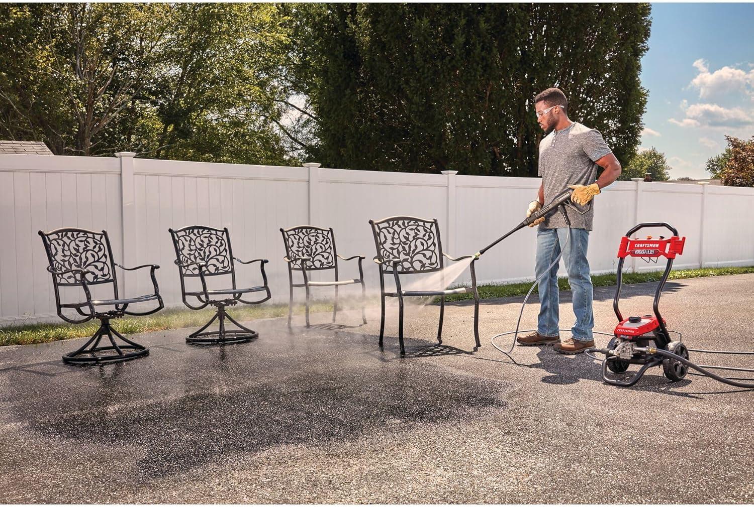 image:imageCRAFTSMAN Electric Pressure Washer Cold Water 1900 PSI 12GPM Corded CMEPW1900Pressure Washer 1900 PSI