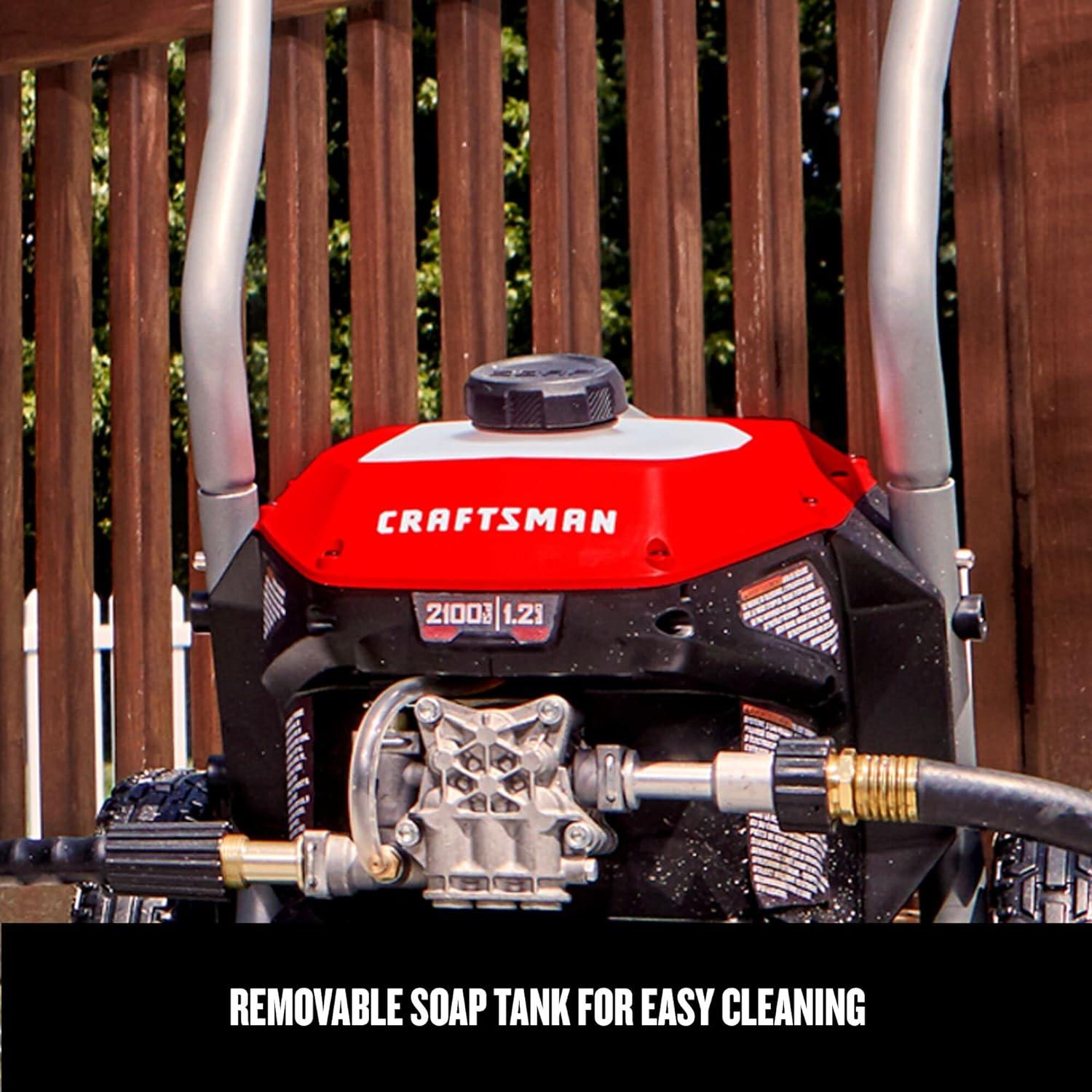 image:imageCRAFTSMAN Electric Pressure Washer Cold Water 2100PSI 12 GPM Corded CMEPW2100Washer