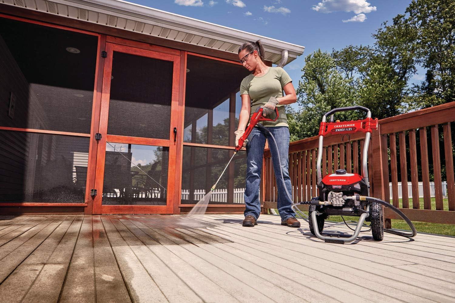 image:imageCRAFTSMAN Electric Pressure Washer Cold Water 2100PSI 12 GPM Corded CMEPW2100Washer