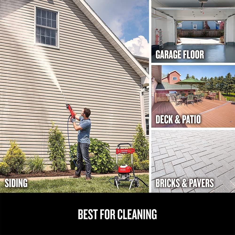 image:imageCRAFTSMAN Electric Pressure Washer Cold Water 2400PSI 11GPM Corded CMEPW2400Washer
