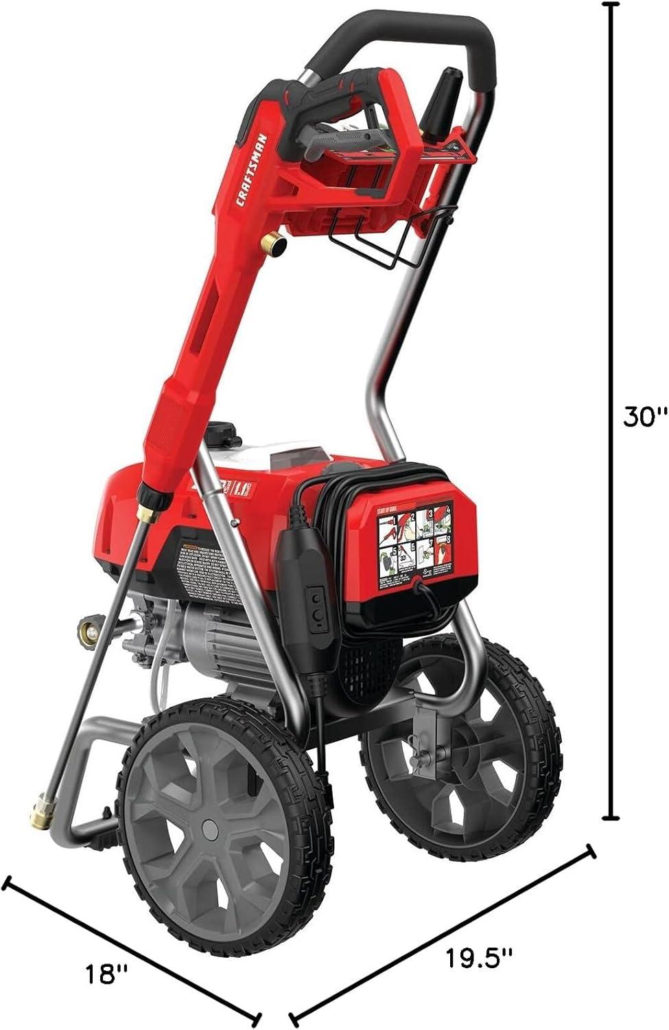 image:imageCRAFTSMAN Electric Pressure Washer Cold Water 2400PSI 11GPM Corded CMEPW2400Washer