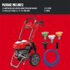 CRAFTSMAN Electric Pressure Washer, Cold Water, 2400-PSI, 1.1-GPM, Corded (CMEPW2400)(Washer)