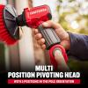 CRAFTSMAN V20 Cordless 2-in-1 Power Scrubber, Multi-Purpose, Bare Tool Only (CMCPS520B)(Kit with Battery)