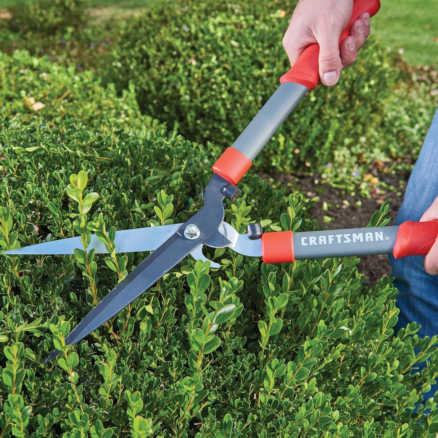 image:image9in Manual MultiPurpose Hedge Shears Heavy Duty Gardening Trimmers for Pruning