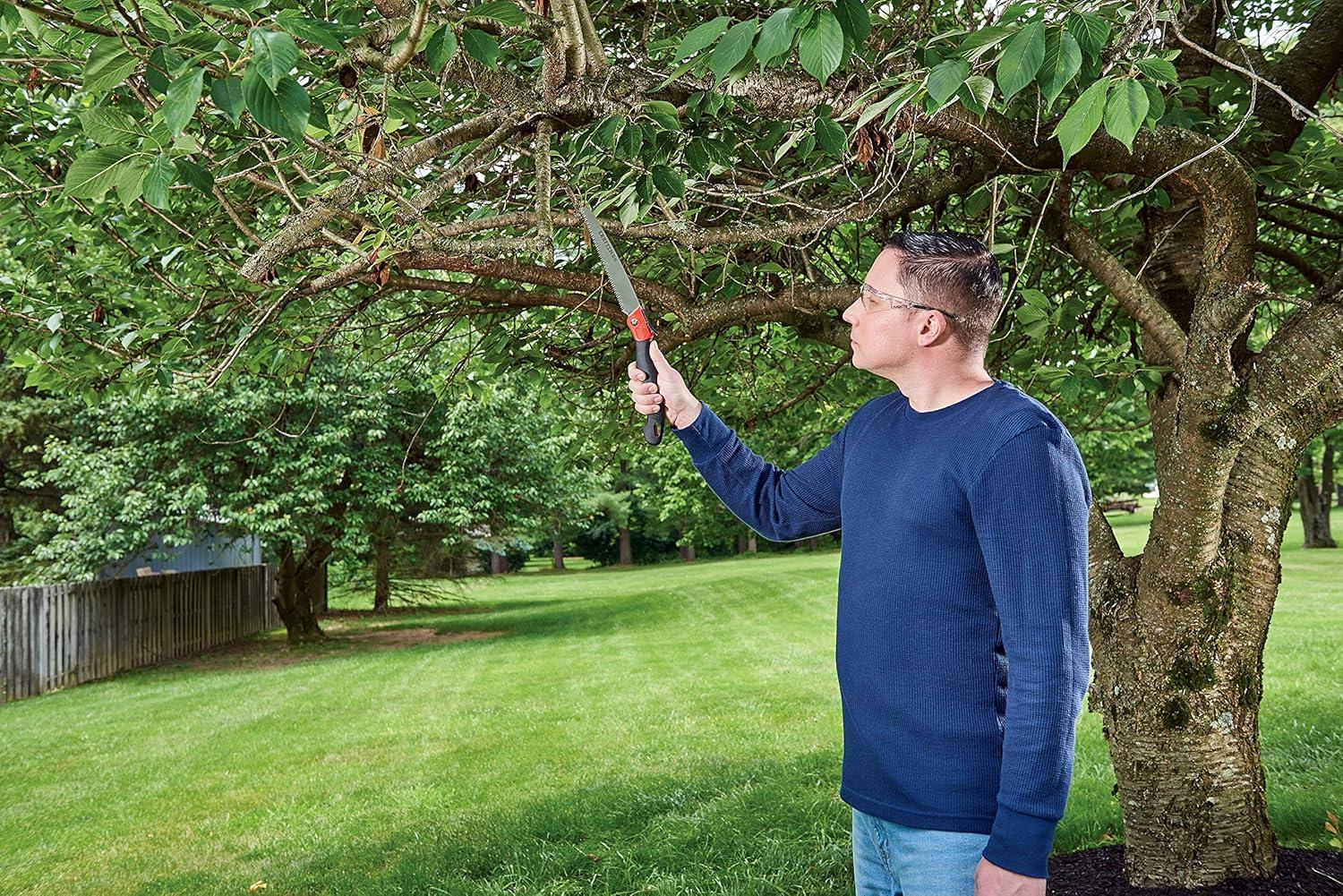 image:imageCRAFTSMAN CMXMCBA0700 Bypass Pruning Shears Lightweight Steel BlackFolding Pruning Saw