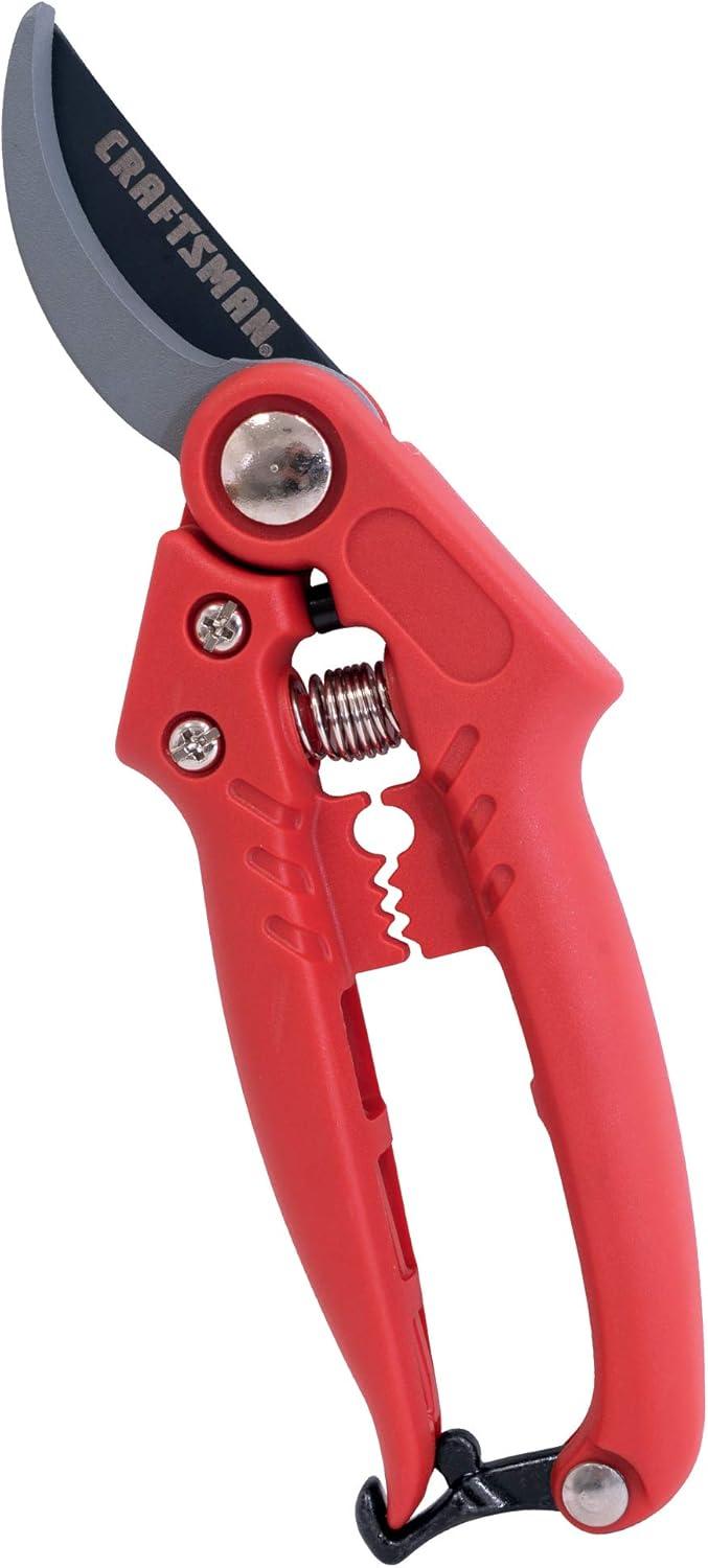 image:imageCRAFTSMAN CMXMCBA0700 Bypass Pruning Shears Lightweight Steel BlackTree Shrub Pruning Set