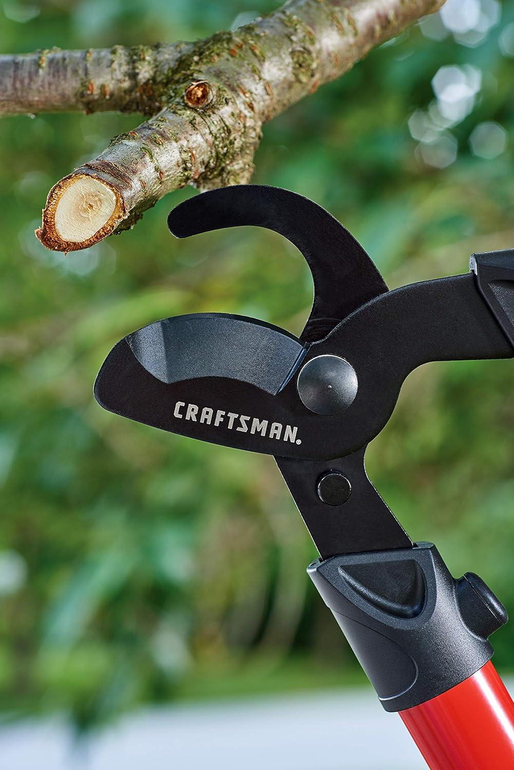 image:imageCRAFTSMAN CMXMCBA0700 Bypass Pruning Shears Lightweight Steel BlackTree Shrub Pruning Set