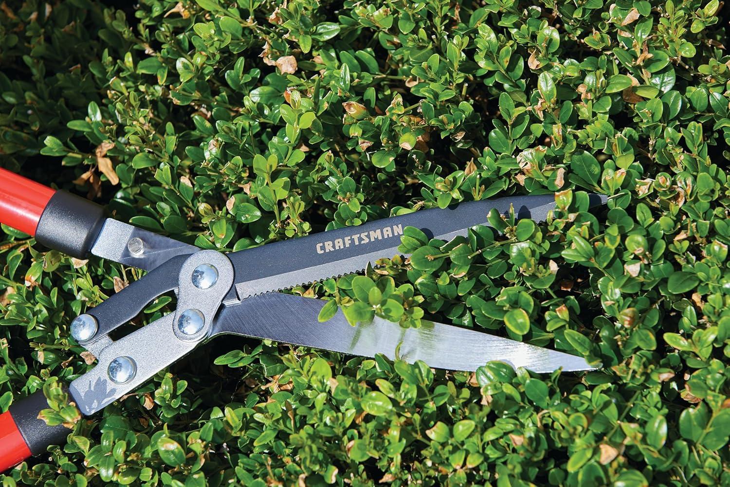 image:imageCraftsman 9in Manual Hedge Shears with Compound Action Blade