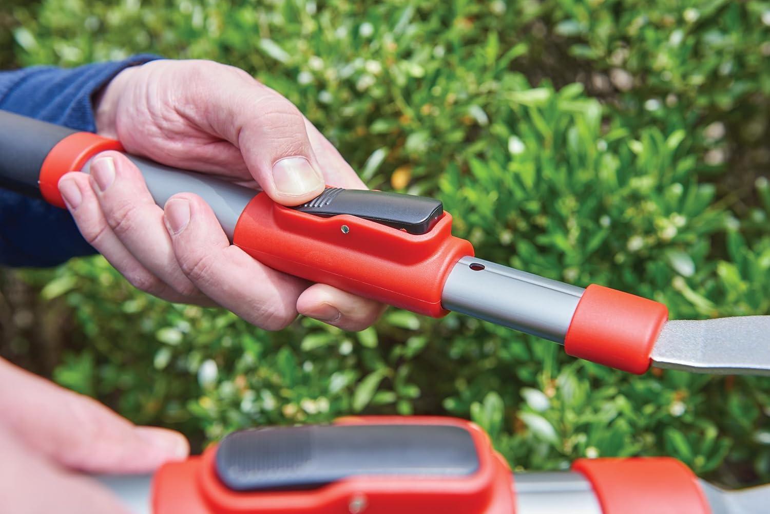 image:imageCraftsman 9in Manual Hedge Shears with Compound Action Blade and Telescoping Handles