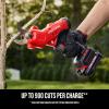 CRAFTSMAN V20 Cordless Electric Pruner, Pruning Shears for Gardening, 2 Ah Battery and Charger Included, Electric Pruning Shears, Tree Pruner (CMCPR320C1)(Modern)
