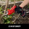 CRAFTSMAN V20 Cordless Electric Pruner, Pruning Shears for Gardening, 2 Ah Battery and Charger Included, Electric Pruning Shears, Tree Pruner (CMCPR320C1)(Modern)