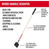 CRAFTSMAN CMXMKIT0080 3-Piece Heavy Duty Cleaning Tool Set with 10 in.All-Surface Wash,12 in. Scrubbing Deck Brush & 18 in. Push Broom, Brown(3-Piece Winter Clean-Up Pack)