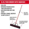 CRAFTSMAN CMXMKIT0080 3-Piece Heavy Duty Cleaning Tool Set with 10 in.All-Surface Wash,12 in. Scrubbing Deck Brush & 18 in. Push Broom, Brown(4-Piece Lawn Debris Clean-Up Pack)