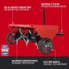 CRAFTSMAN (CMXGZBF7124213) 40″ Tow Behind Lawn Plug Aerator, 24 Galvanized Steel coring Points, Steel Deck That can Support to 140lbs Weight for Better aerating