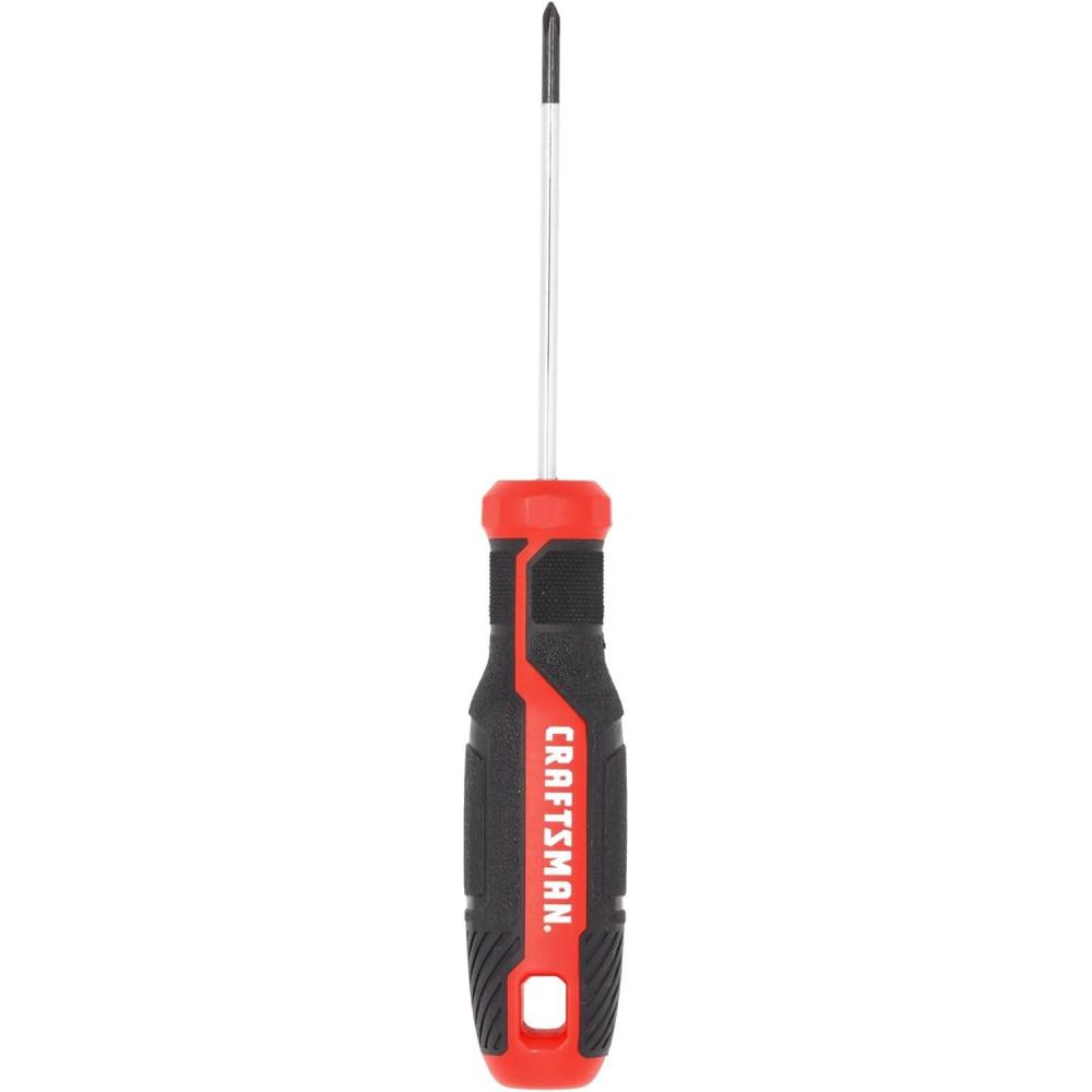 image:imageCRAFTSMAN Screwdriver PH0 x 3 in Precision Phillips Head Comfort Grip Magnetic Tip CMHT65147