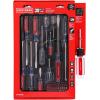 CRAFTSMAN Screwdriver Set, 39 Pc Durable Acetate Handle Master Combination Multi Screw Driver Set Kit (CMHT65180)