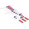 CRAFTSMAN Screwdriver Set, 39 Pc Durable Acetate Handle Master Combination Multi Screw Driver Set Kit (CMHT65180)