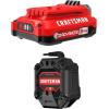 CRAFTSMAN V20 3 Ah Advanced Battery Starter Kit, Includes V20 Battery and Charger (CMCB2103-CK)