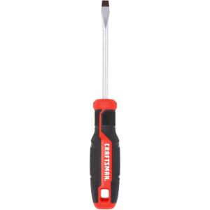 CRAFTSMAN Screwdriver SL1/4 in. x 4 in. Slotted, Magnetic Tip (CMHT65164)
