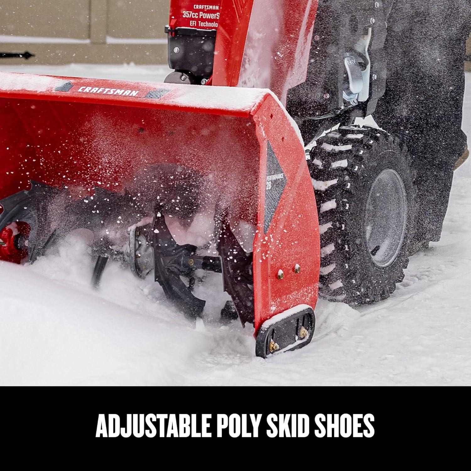 image:imageCRAFTSMAN Performance 28 EFI TwoStage Snow Blower 31AH5G3GB93