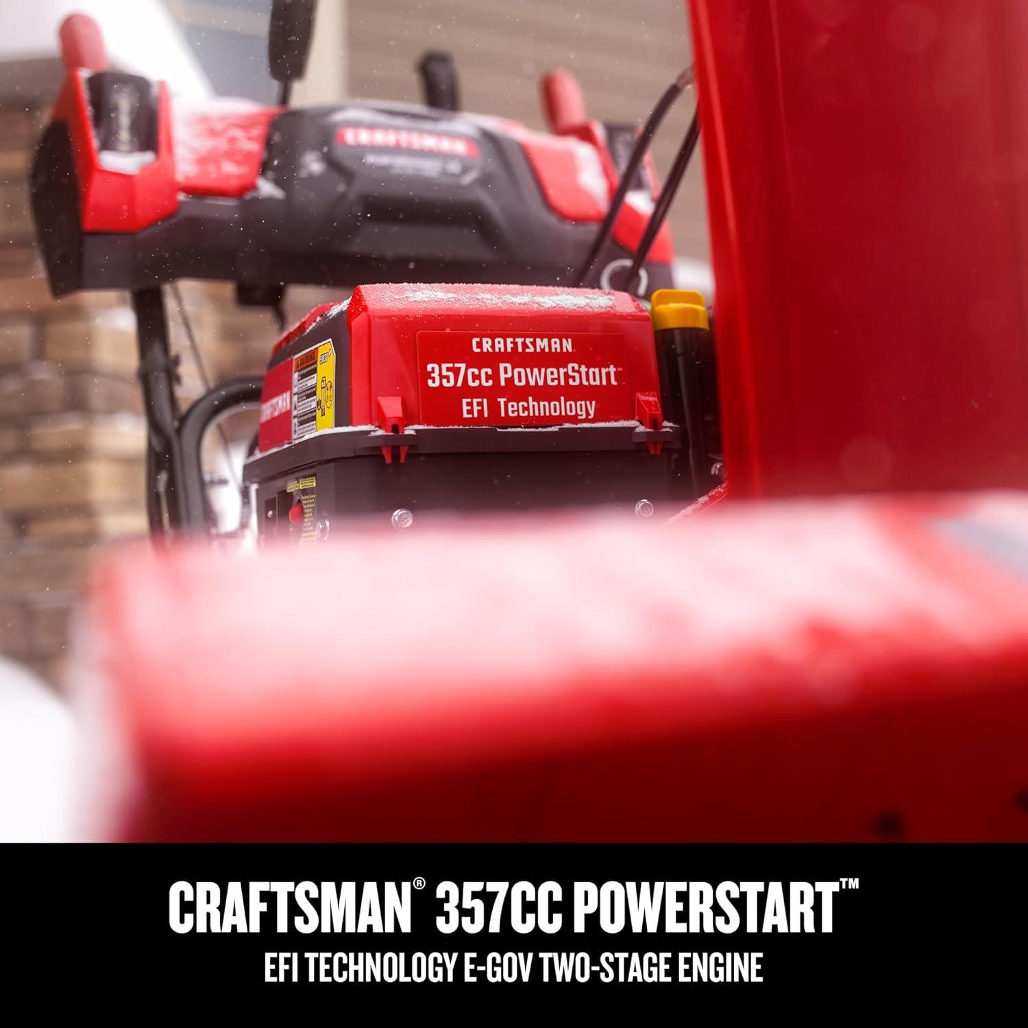 image:imageCRAFTSMAN Performance 28 EFI TwoStage Snow Blower 31AH5G3GB93
