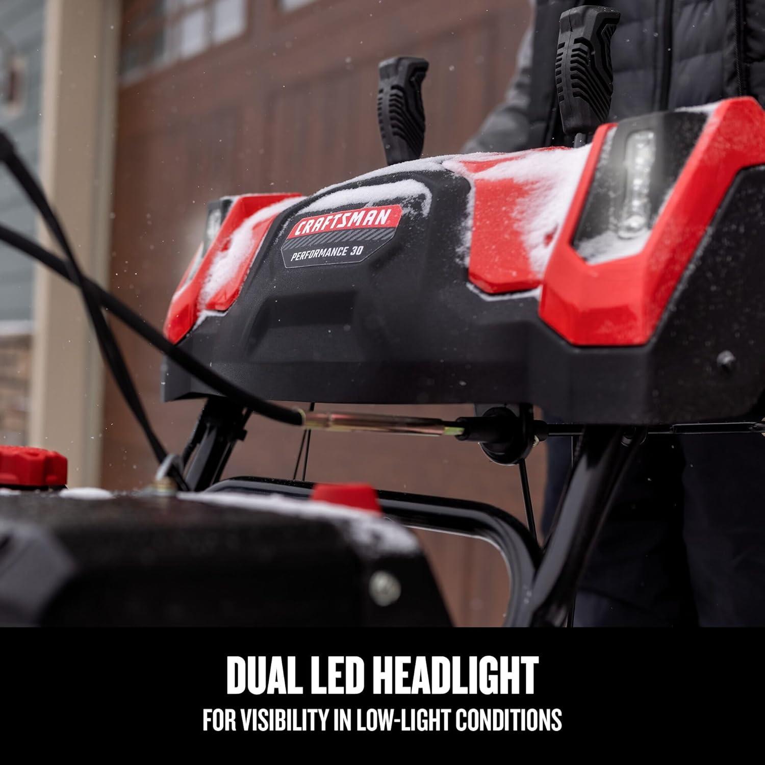 image:imageCRAFTSMAN Performance 30 Performance TwoStage Snow Blower 31AH5D3HB93