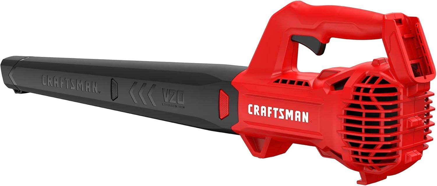image:imageCRAFTSMAN V20 Cordless String TrimmerEdger and Leaf Blower Combo with 40 Ah Battery and Charger Wide Cut Weedwacker 90 MPH Blower Lightweight CMCK279M1Tool Only