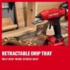 CRAFTSMAN V20 Hot Glue Gun Full Size, Cordless Glue Gun and Sticks Set with LED Light, Interchangeable Nozzles and Wrench, Retractable Dip Tray, Fast Preheat, Long Runtime, Tool Only (CMGL200B)