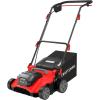 CRAFTSMAN 2 X V20 Brushless RP Lawn Dethatcher and Scarifier, Cordless, 14 in Deck, Up to 45 Min of Runtime, 50L Removable Collection Bag, Tool Only (CMCOE210B)