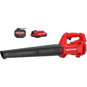 CRAFTSMAN V20 Cordless String Trimmer/Edger and Leaf Blower Combo with 4.0 Ah Battery and Charger, Wide Cut Weedwacker, 90 MPH Blower, Lightweight (CMCK279M1)(Cordless 2Ah Battery Kit)