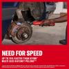 CRAFTSMAN V20 Cordless Ratchet Wrench, Multi-Size 3/8 Ratchet, 1/4 and 1/2 Interchangeable Anvils, LED Light, 40 ft-lbs Torque, 300 RPM, Battery Not Included (CMCF935B)