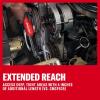 CRAFTSMAN V20 Electric Ratchet, Extended Reach, Cordless 3/8 Ratchet with Multi-Size 1/4 and 1/2 Drive Interchangeable Anvils, LED Light, 300 RPM, 40 ft-lbs Torque, Battery Not Included (CMCF936B)